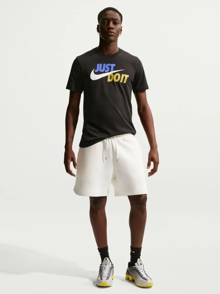 Футболка мужская Nike M NSW TEE JUST DO IT SWOOSH черная AR5006