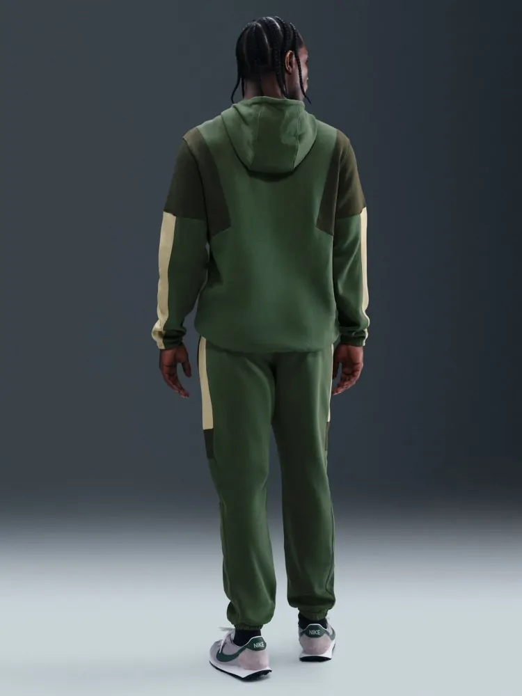 Костюм мужской Nike M NK CLUB FLEECE HDED TRACK GX зеленый HV1165