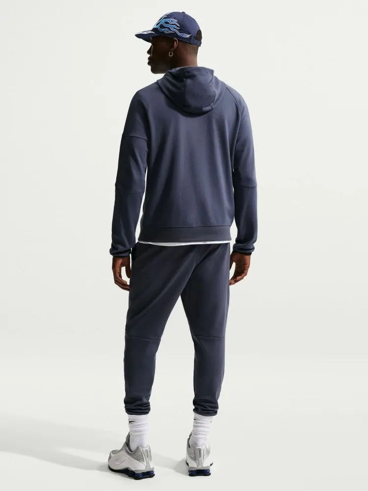 Толстовка мужская Nike M NSW TE FZ FLC HOODIE синяя DD5284-437