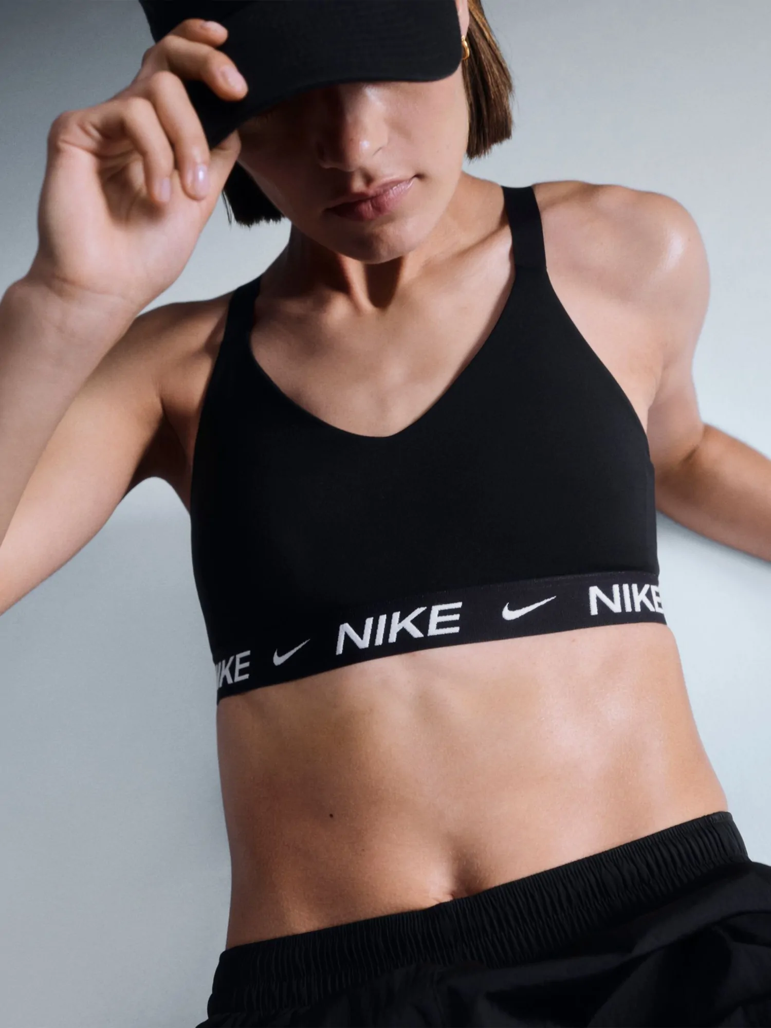 Бра женский Nike W NK DF INDY MED SPT BRA черный FD1065-011 купить