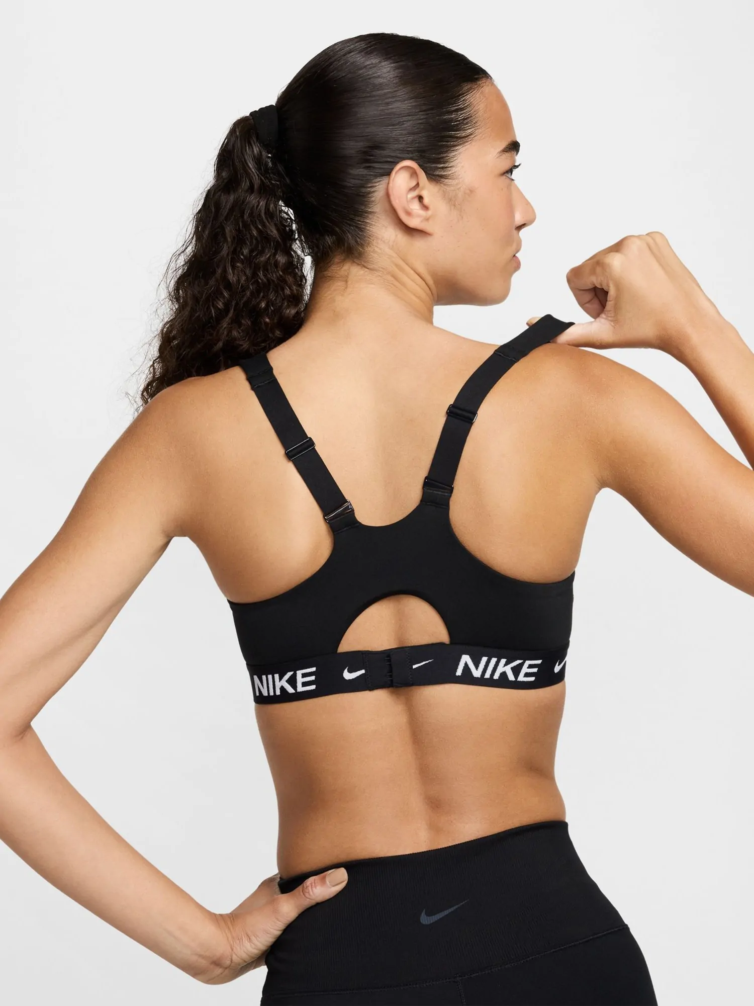 Бра женский Nike W NK DF INDY HGH SPT BRA черный FD1068-011 купить