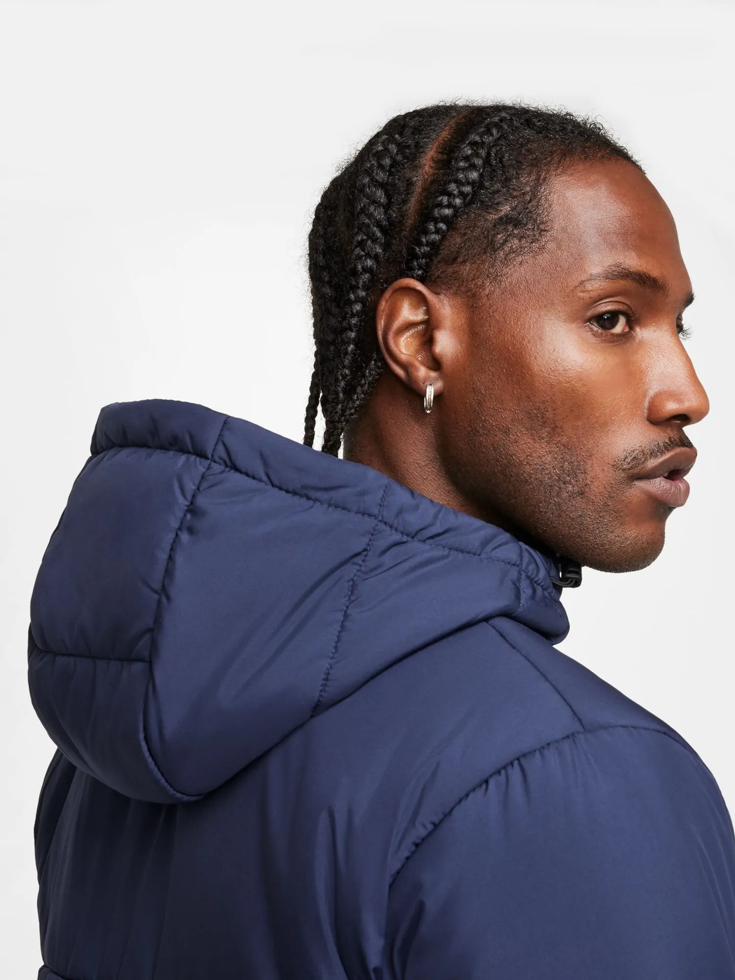 Куртка мужская Nike M NSW OW SYN FILL JKT темно-синяя HF6825-451
