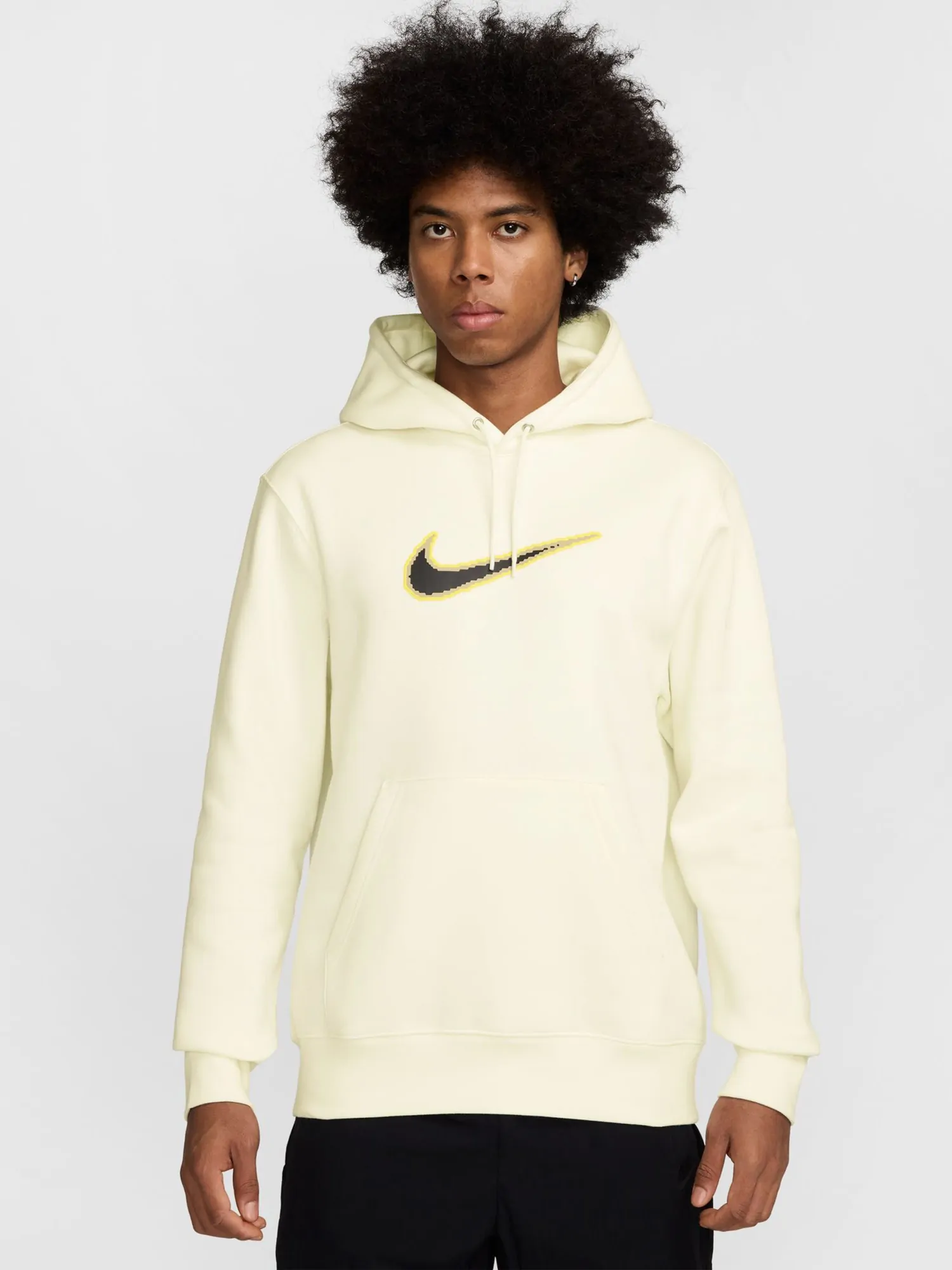 Толстовка чоловіча Nike M NK CLUB BB HDY NEO VARSITY молочна