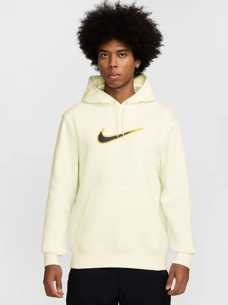 Толстовка мужская Nike M NK CLUB BB HDY NEO VARSITY молочная
