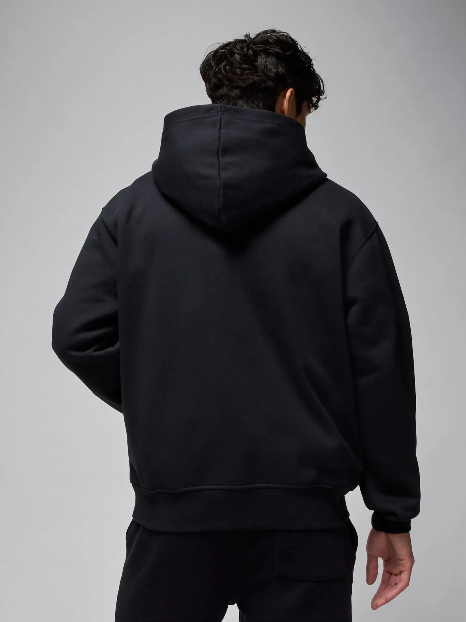 Толстовка чоловіча Nike M J JUMPMAN FLC PO чорна IM9795-010 купити
