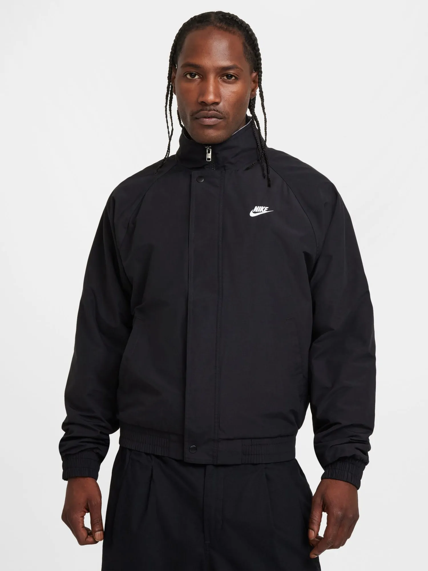 【希少】Sports Jacket Куртка мужская Nike M NK CLUB FUTURA JKT черная FZ0656-010 купить