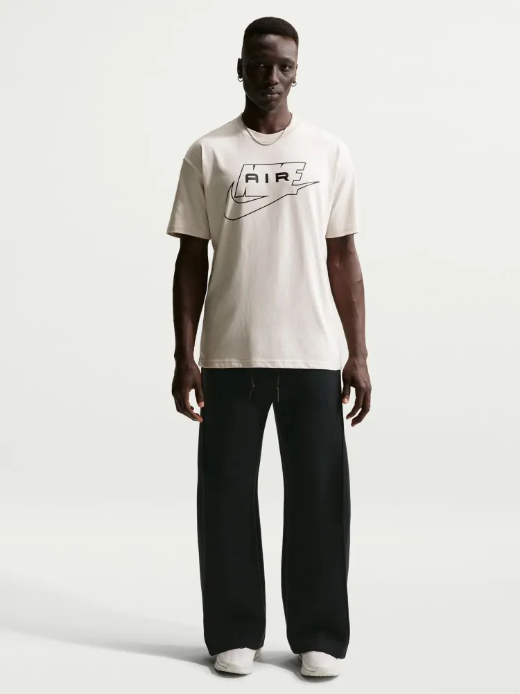 Футболка мужская Nike U NSW TEE LSE NIKE AIR бежевая IH1359-072
