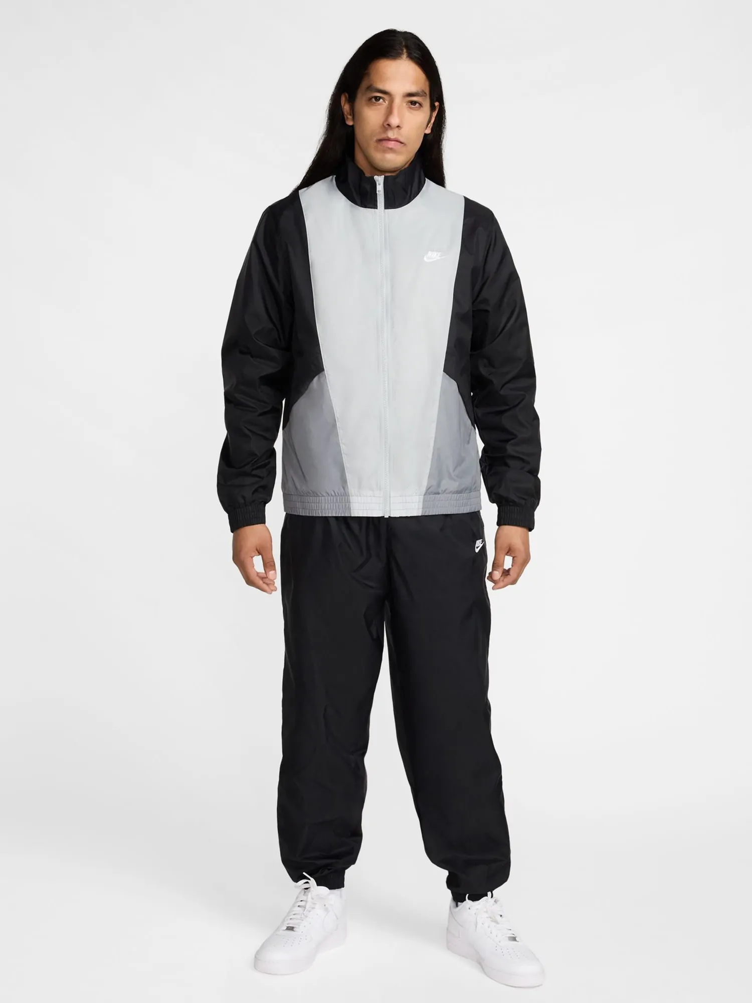 Костюм мужской Nike M NK CLUB WVN TRK SUIT черный HJ1985-010
