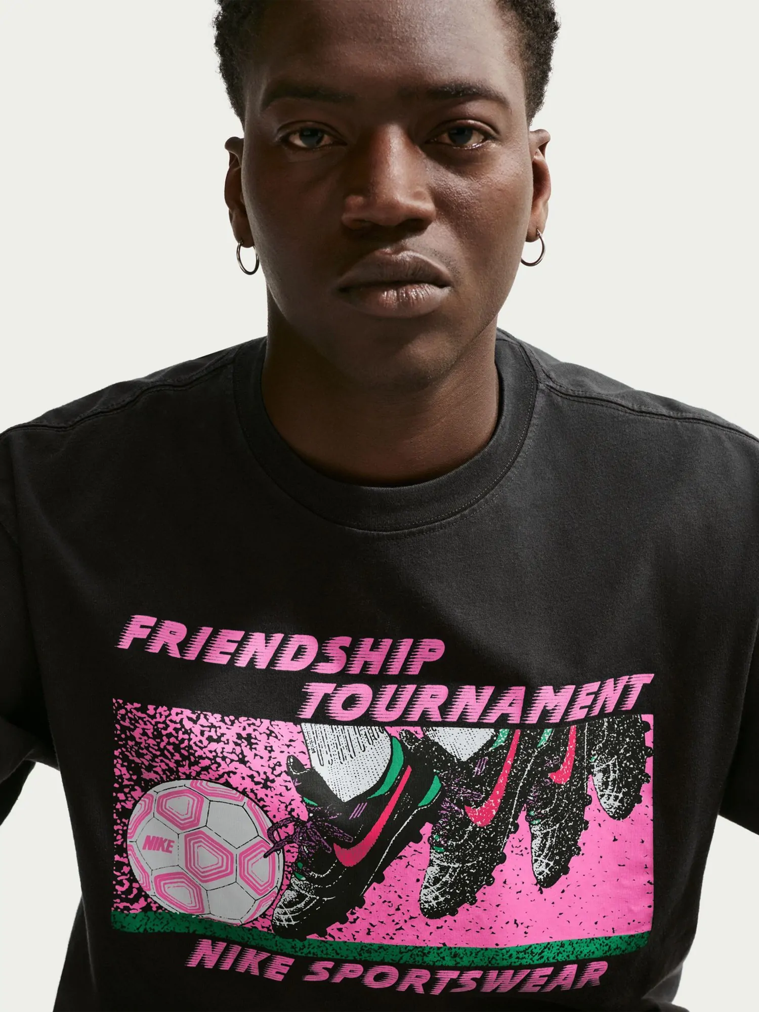 Футболка мужская Nike M NSW TEE LSE CELEB FB 2 графитовая IR5773