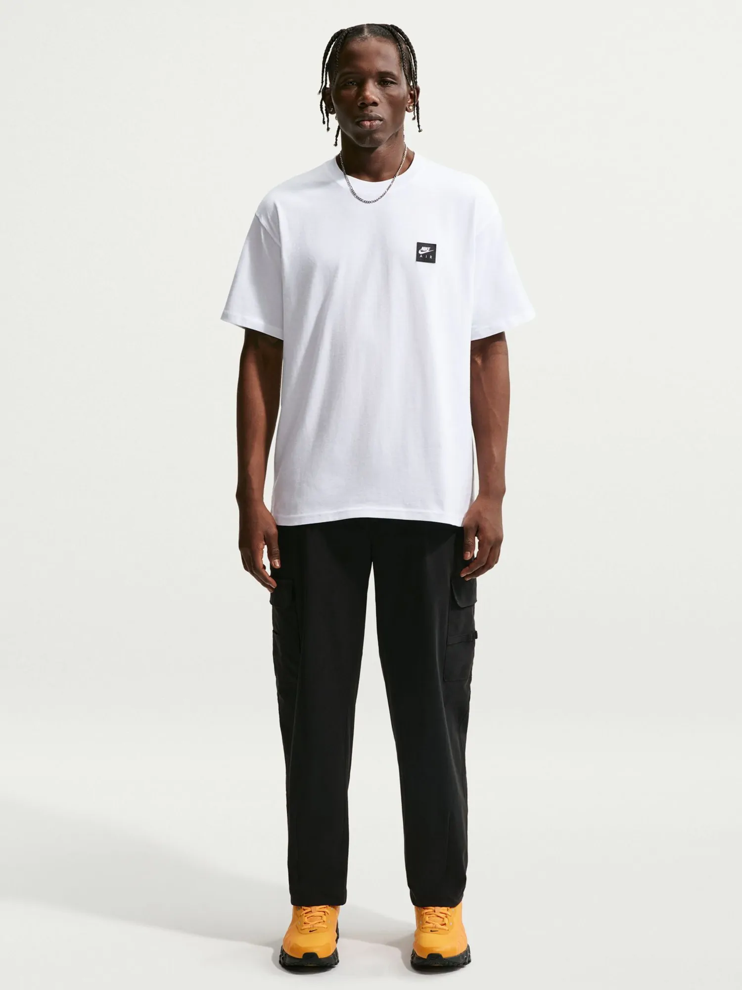 Футболка чоловіча Nike U NSW TEE LSE AIR BOX біла IR8021-100