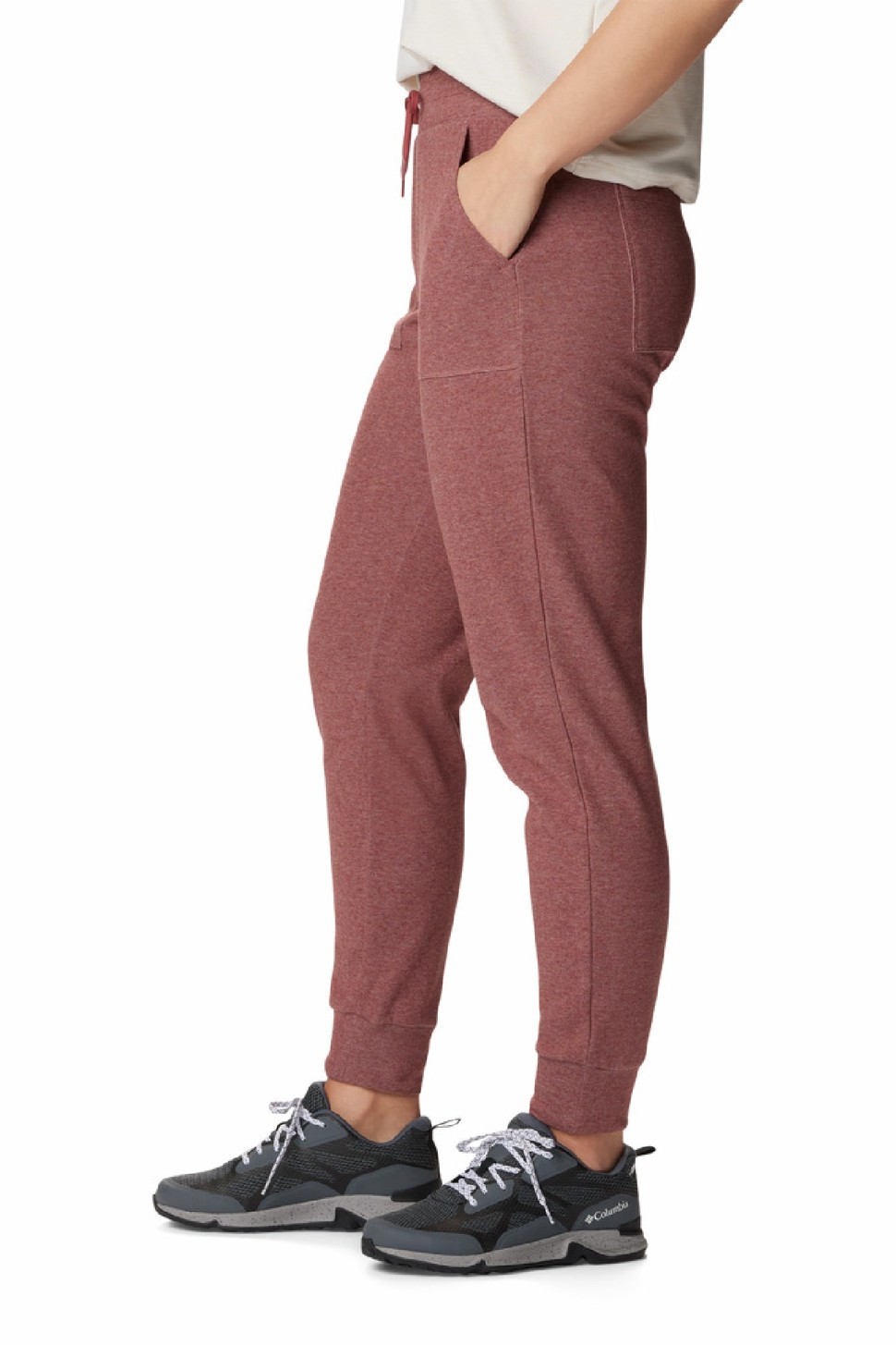 Штани жіночі Columbia Calico Basin™ Fleece Jogger бордові 2052281-679 — фото 2