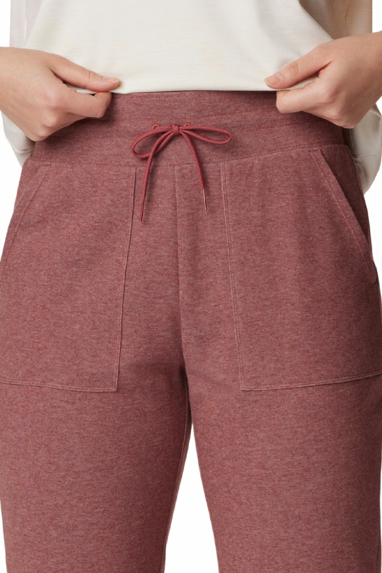 Брюки женские Columbia Calico Basin™ Fleece Jogger бордовые 2052281-679 изображение 3
