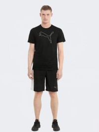 Футболка мужская Puma PERFORMANCE CAT TEE M черная 52031501 изображение 4