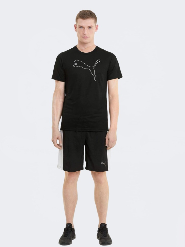 Футболка мужская Puma PERFORMANCE CAT TEE M черная 52031501 изображение 4