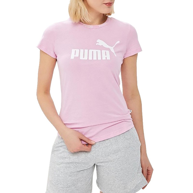 Футболка женская Puma AMPLIFIED TEE розовая 85463921 — фото 2