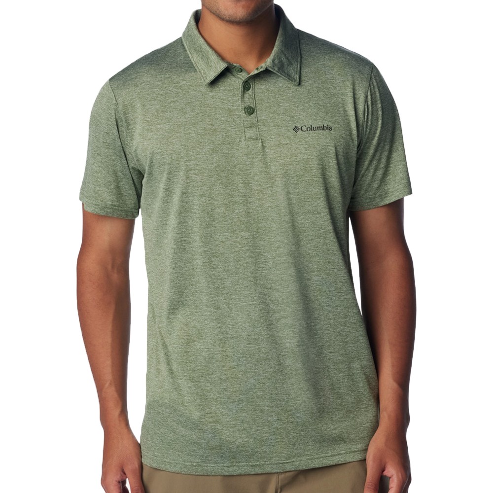 Поло мужское Columbia HIKE™ POLO зеленое 1990401-352