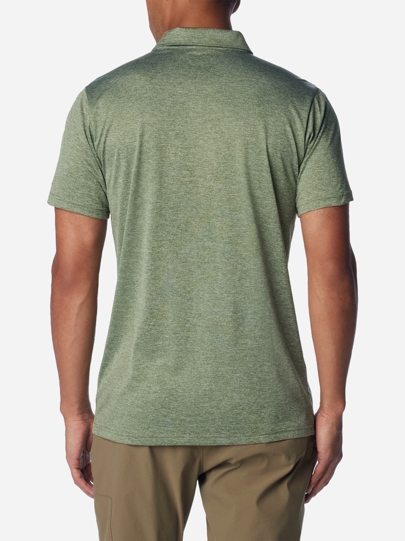 Поло чоловіче Columbia HIKE™ POLO зелене 1990401-352 изображение 3