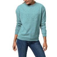 Толстовка женская Jack Wolfskin голубая 1707191-4010 изображение 3