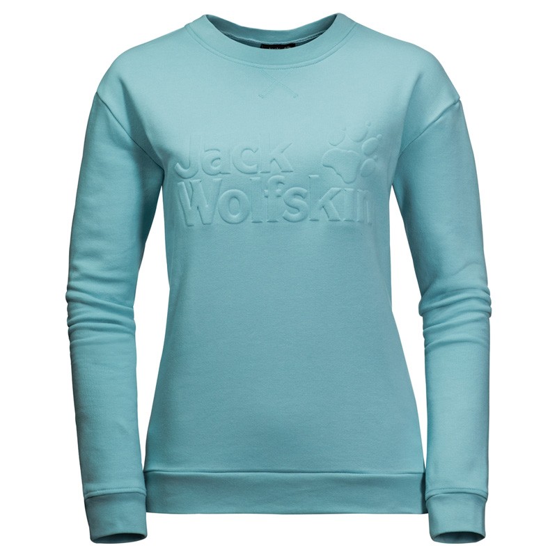 Толстовка жіноча Jack Wolfskin блакитна 1707191-4010 — Sport City Толстовка жіноча Jack Wolfskin блакитна 1707191-4010