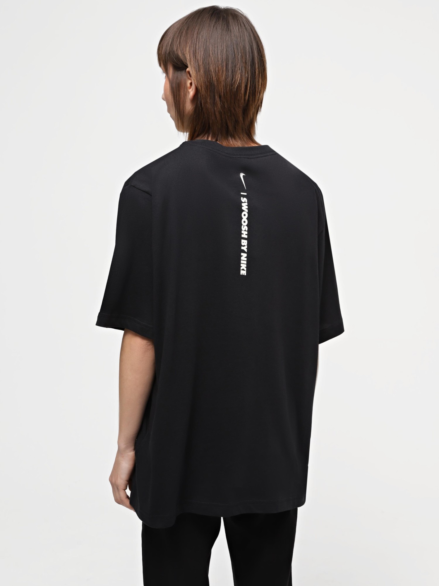 Футболка женская Nike W NSW TEE BF GLS черная FZ4634-010 изображение 3