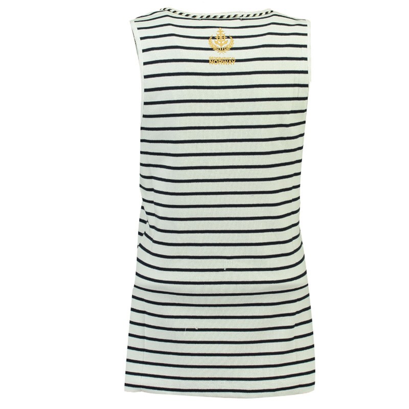 Майка женская Geographical Norway голубая SQ622F-400 изображение 2