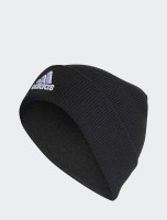 Шапка  Adidas LOGO BEANIE CUF черная IB2651 изображение 2