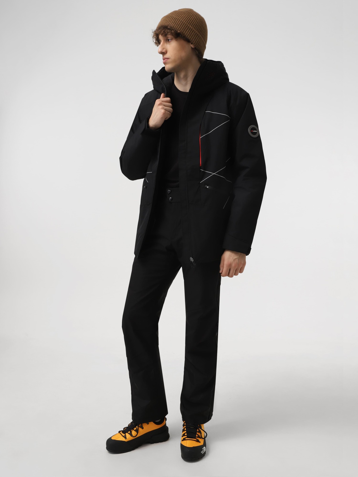 Куртка чоловіча Larum Traverse чорна 302503-010 изображение 3