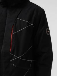 Куртка чоловіча Larum Traverse чорна 302503-010 изображение 5