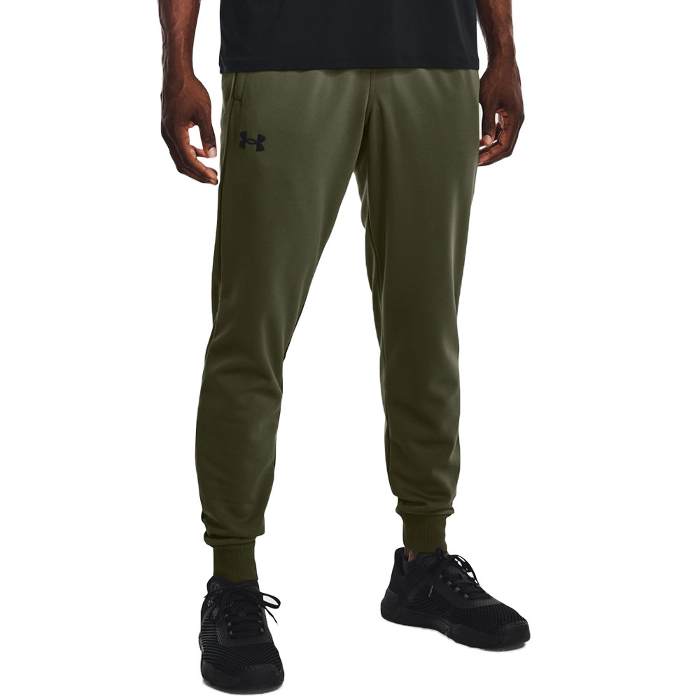 Брюки мужские Under Armour UA Armour Fleece Joggers оливковые 1373362-390 изображение 7