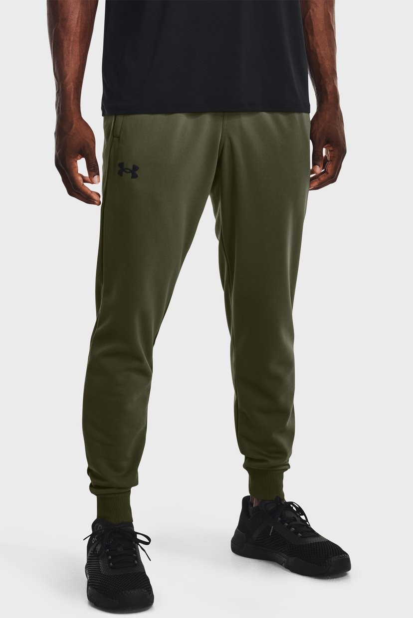 Брюки мужские Under Armour UA Armour Fleece Joggers оливковые 1373362-390 изображение 8