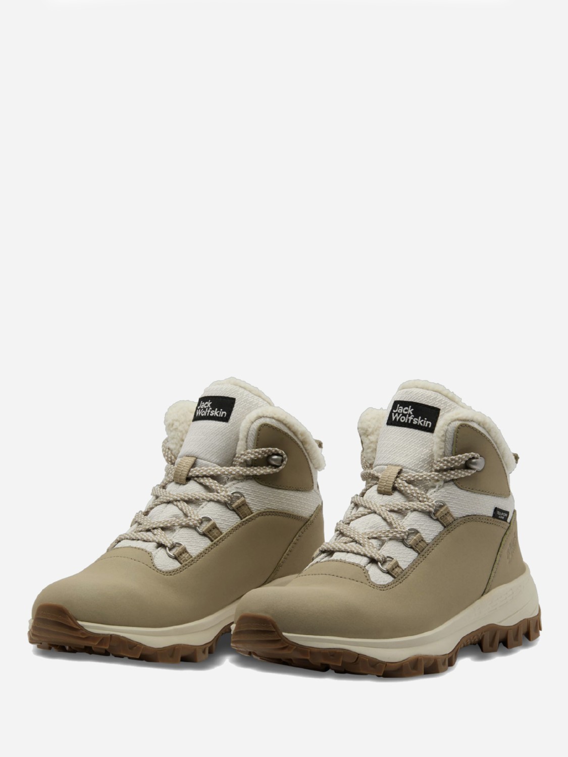 Ботинки женская Jack Wolfskin EVERQUEST TEXAPORE MID W бежевые 4053581-A0030 изображение 4