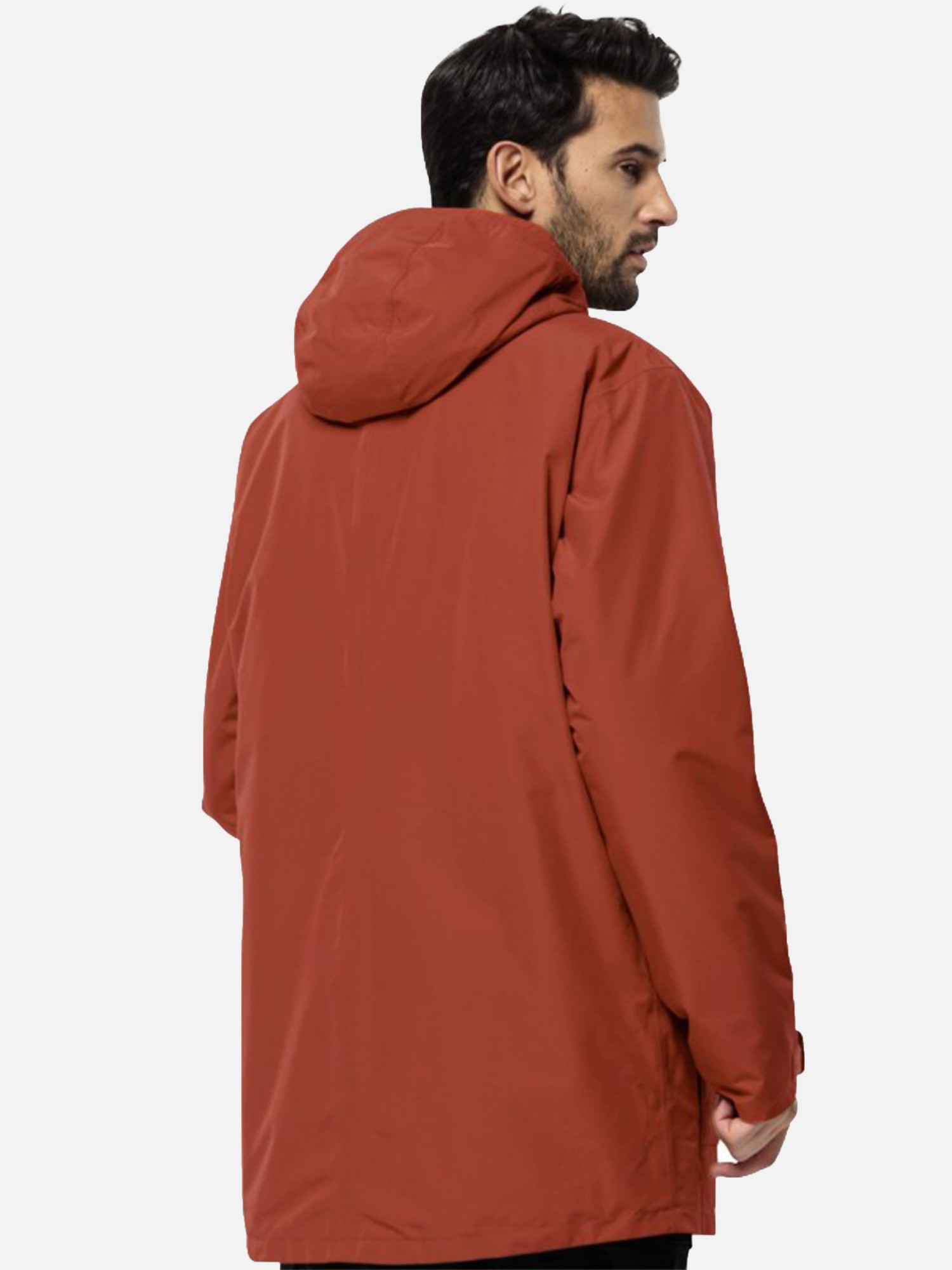 Куртка мужская Jack Wolfskin WINTERLAGER PARKA M оранжевая 1115471-J0126 изображение 3