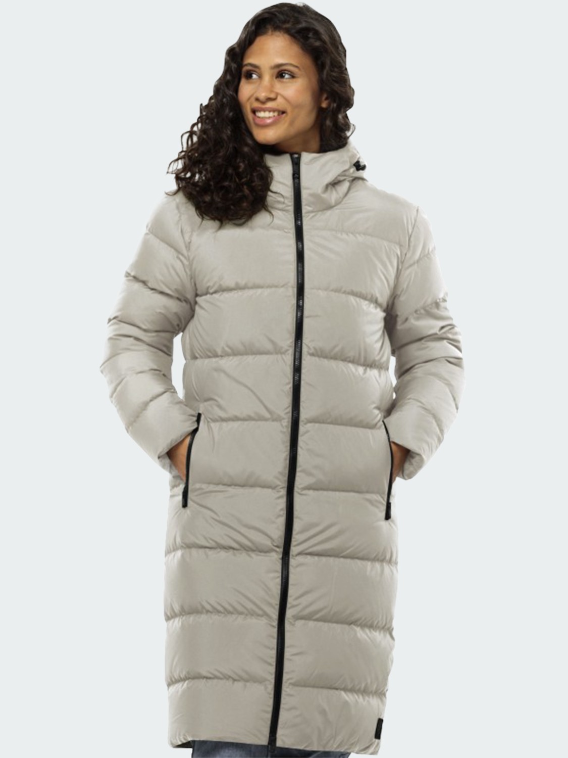 Куртка жіноча Jack Wolfskin FROZEN PALACE COAT W бежева 1204133-A0029 изображение 2