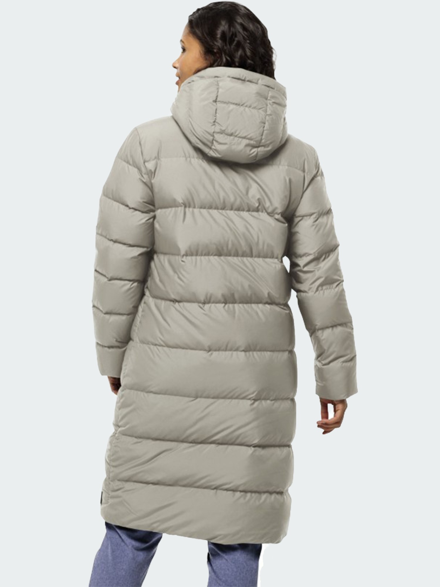 Куртка женская Jack Wolfskin FROZEN PALACE COAT W бежевая 1204133-A0029 изображение 3
