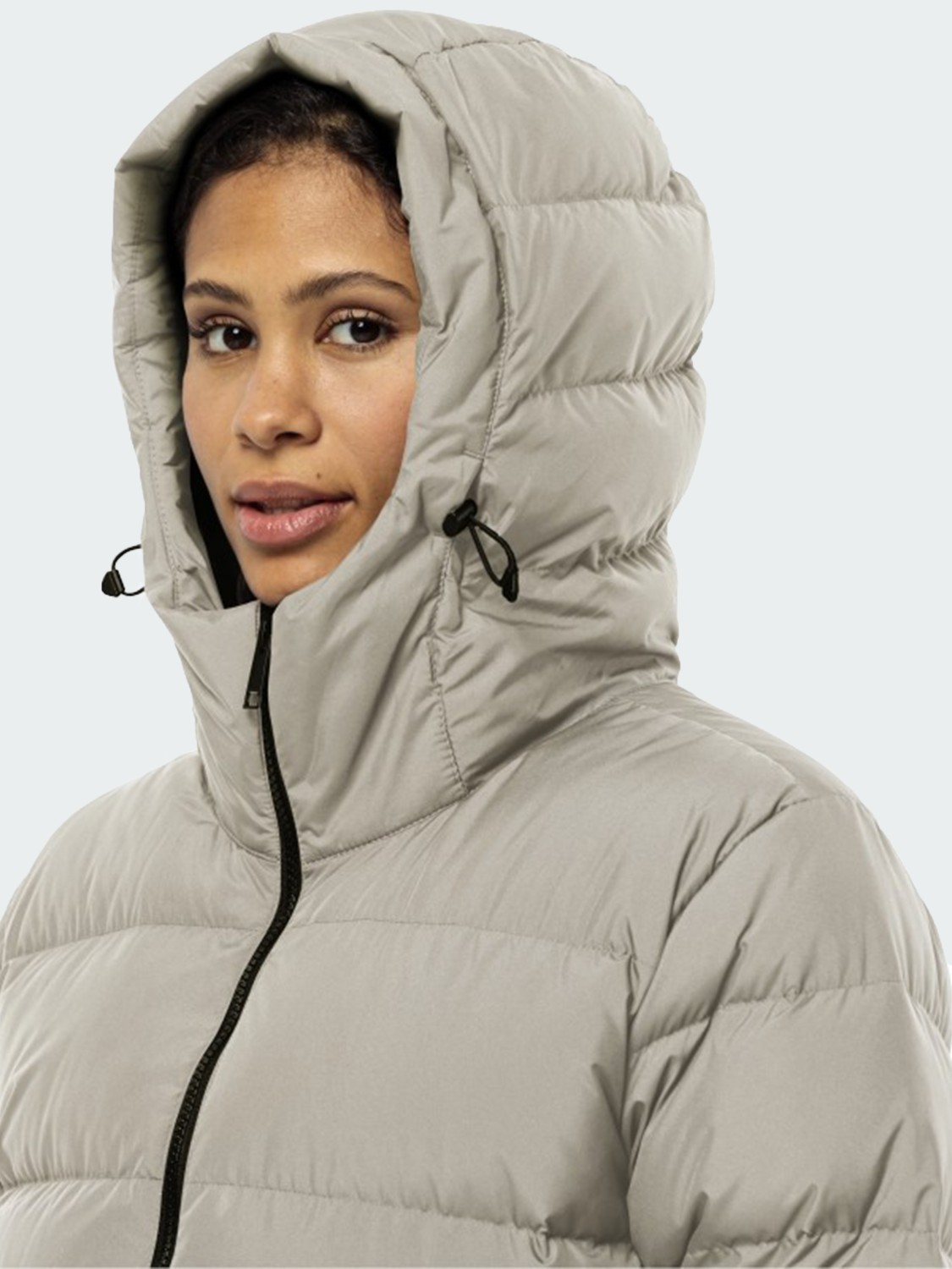 Куртка жіноча Jack Wolfskin FROZEN PALACE COAT W бежева 1204133-A0029 изображение 4