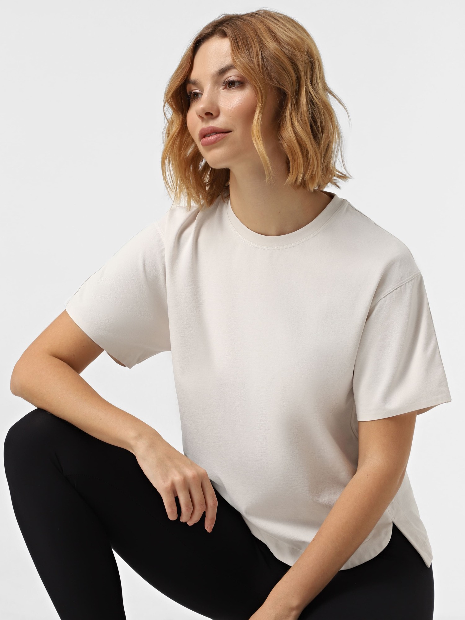 Футболка женская Radder Quala кремовая 152405-210 изображение 4