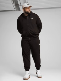 Толстовка чоловіча Puma ESS Full-Zip Hoodie чорна 68258801 изображение 2