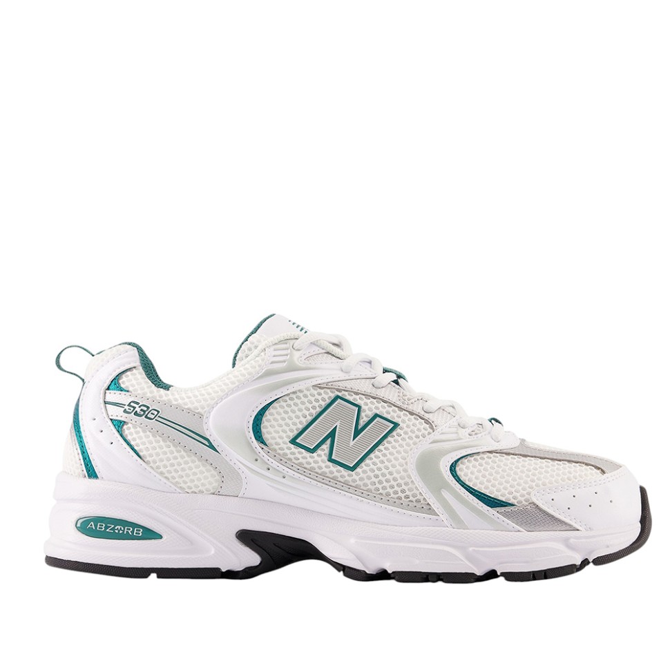 Кросівки чоловічі New Balance 530 білі MR530AB — фото 1