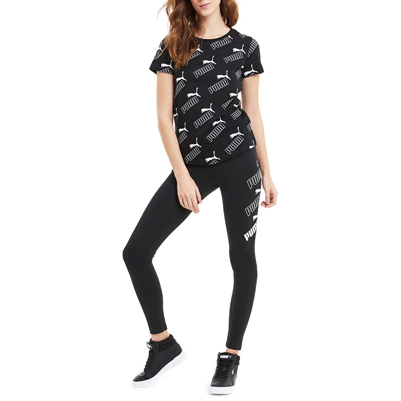 Леггинсы женские Puma Amplified Leggings черные 58361601 — фото 5