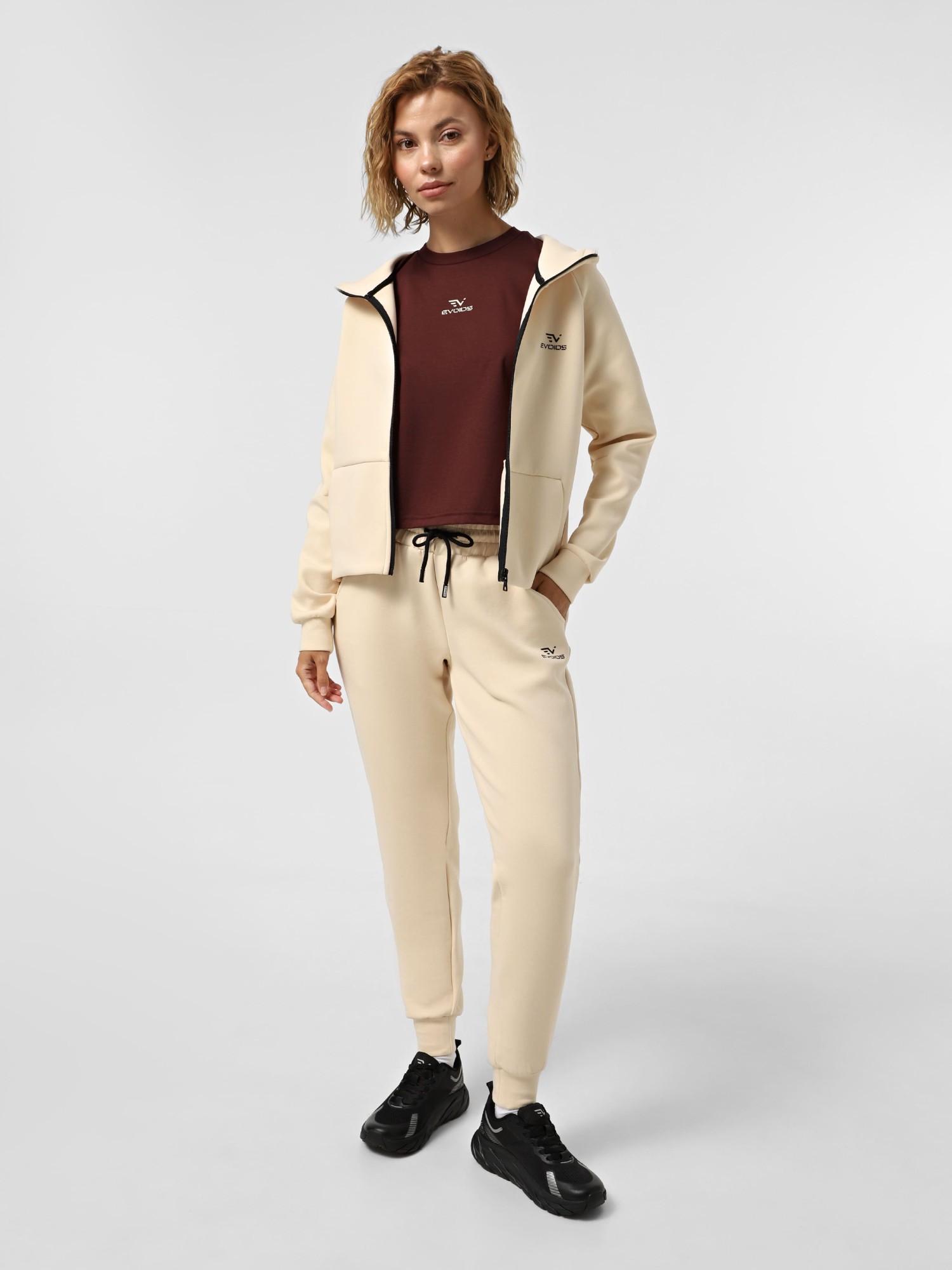 Толстовка жіноча Evoids Sansa бежева 552552-125 изображение 6
