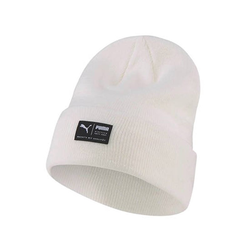 Шапка Унисекс Puma ARCHIVE heather beanie молочная 2173913