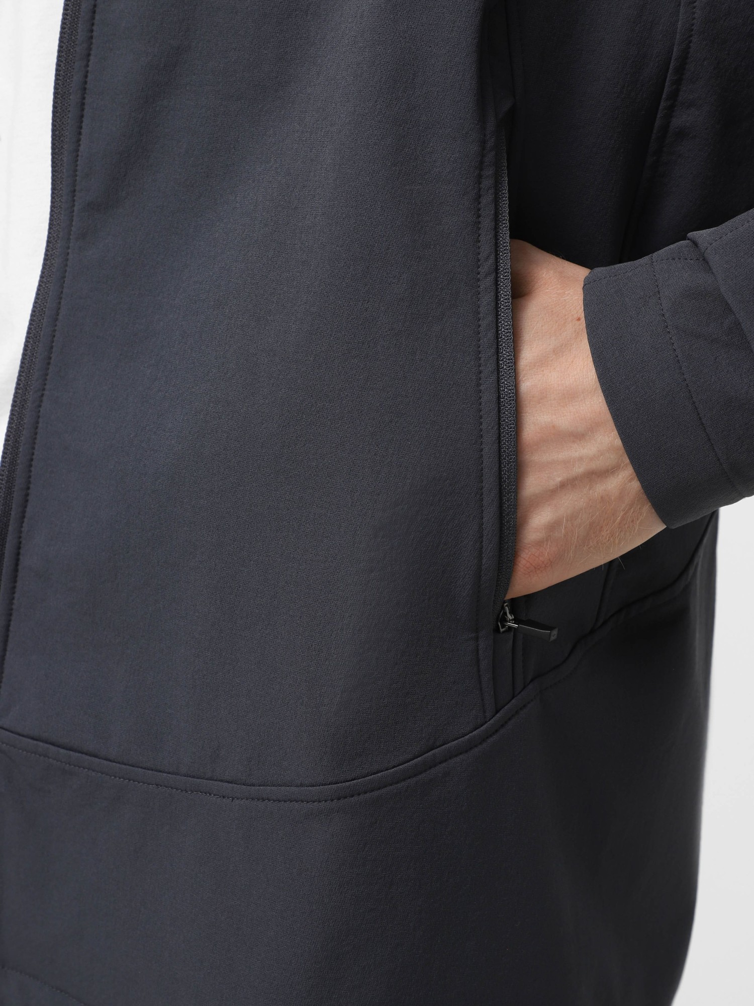 Вітрівка чоловіча Larum Blaise темно-сіра 172516-020 изображение 5