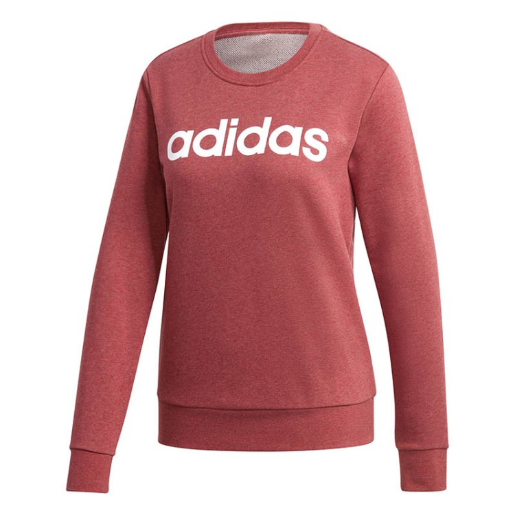 Толстовка жіноча Adidas W E Lin Sweat бордова GD2956  изображение 1