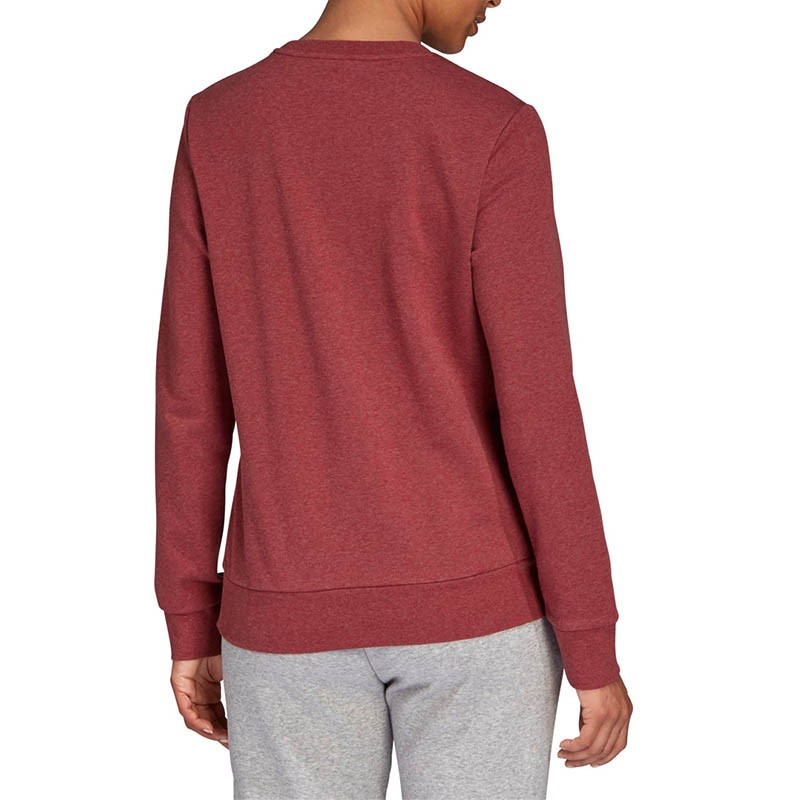 Толстовка жіноча Adidas W E Lin Sweat бордова GD2956  — фото 5
