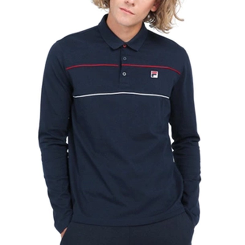 Футболка чоловіча Fila синя 104680-Z4 — Sport City Футболка чоловіча Fila синя 104680-Z4
