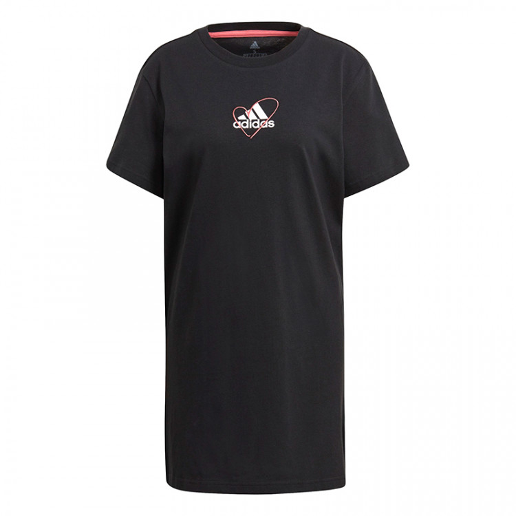 Сукня жіноча Adidas Logo Tee Dress чорна GJ6523  изображение 1