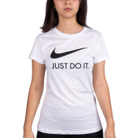 Футболка женская Nike W Nsw Tee Jdi Slim белая CI1383-100 изображение 2