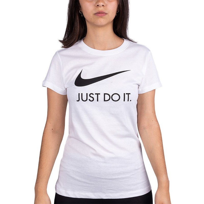 Футболка женская Nike W Nsw Tee Jdi Slim белая CI1383-100 — фото 2