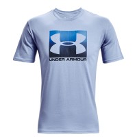 Футболка мужская Under Armour Ua Boxed Sportstyle Ss голубая 1329581-420 изображение 3