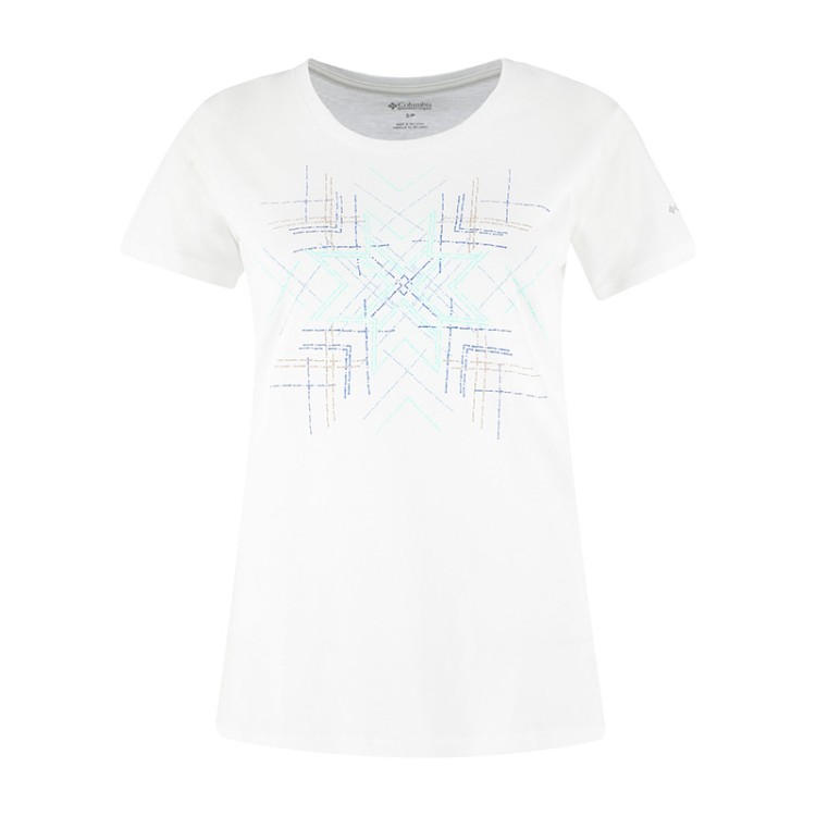 Футболка женская Columbia Daisy Days ™ SS Graphic Tee белая 1934591-100 изображение 1